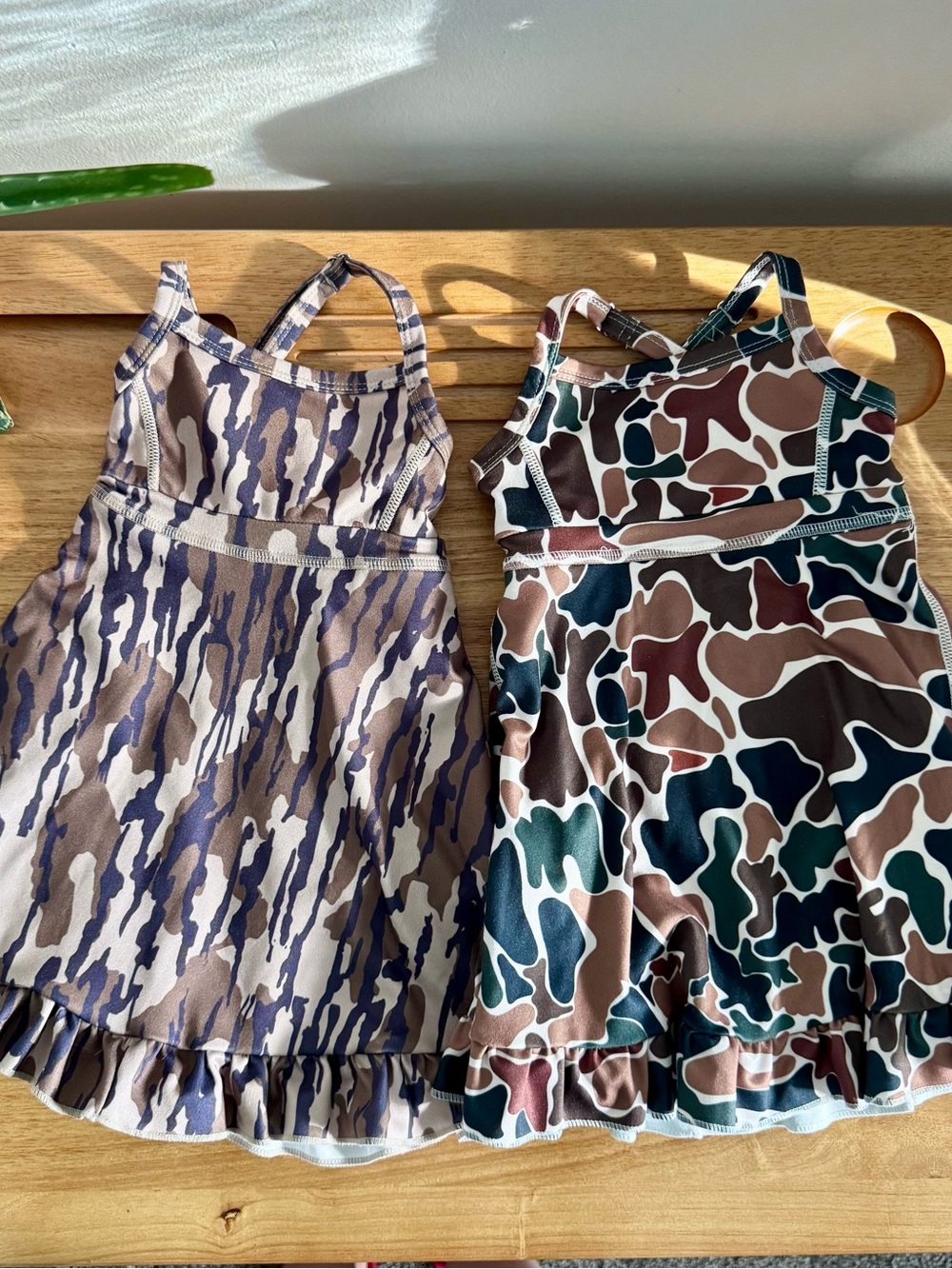 12-18M Boutique Camo Athletic Dress Bundle Built-In Shorts